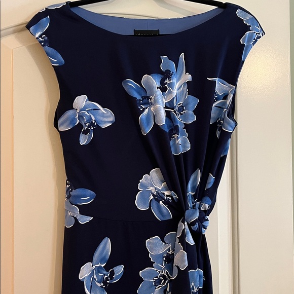 Connected Apparel Blue Dress - Picture 1 of 4